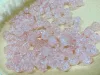 Acrylic straight hole small square floral headband accessory Item Picture